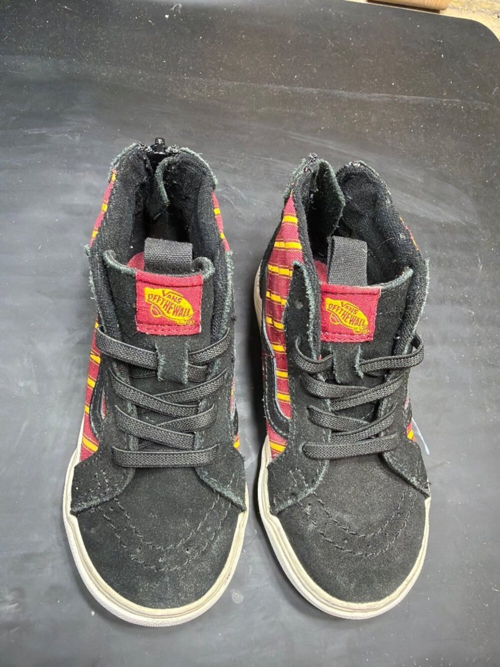 Vans Harry Potter Gryffindor Sk8-Hi Zip Toddler Boys Sneakers Size 9 US 25.5 EU! - Picture 3 of 11